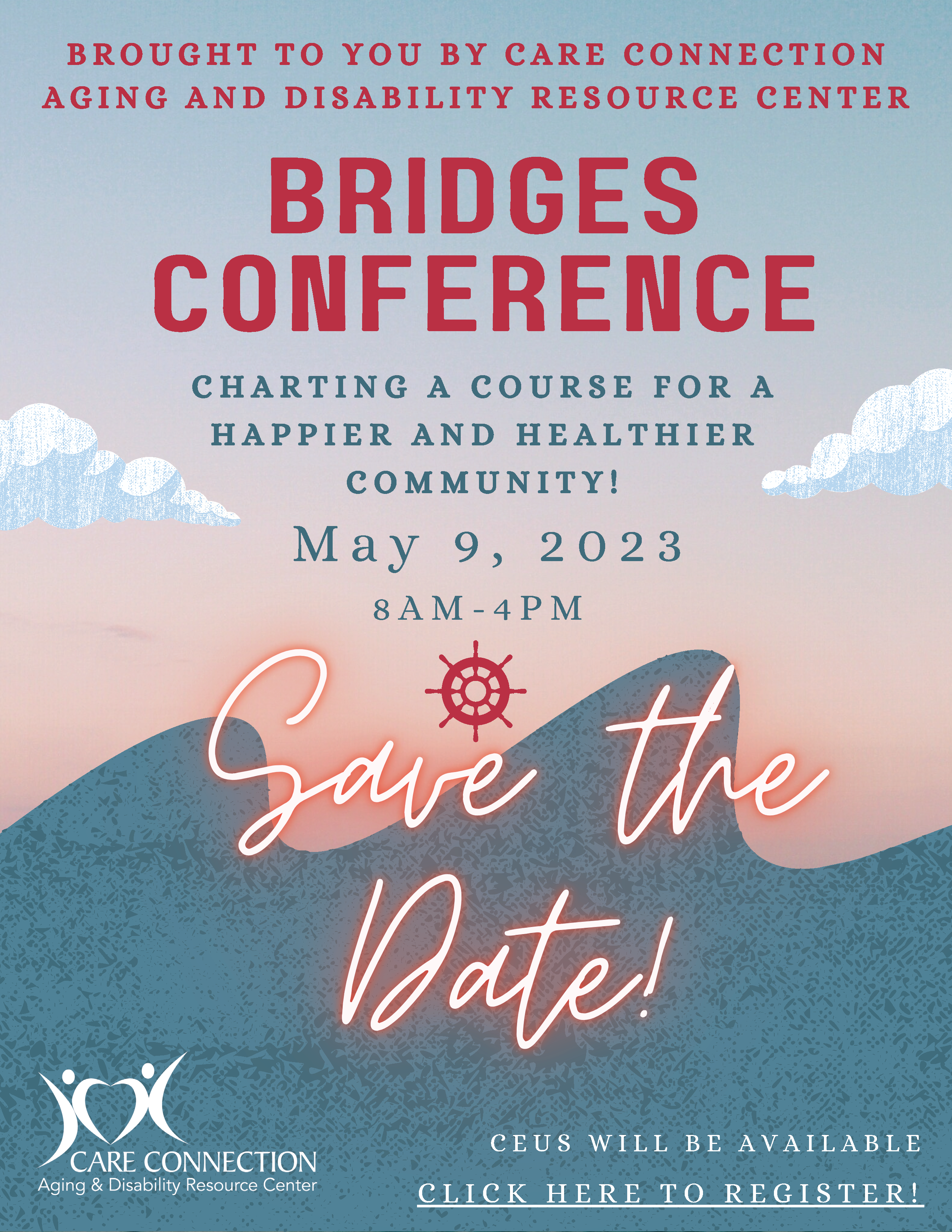 Bridges Conference Save the Date flyer