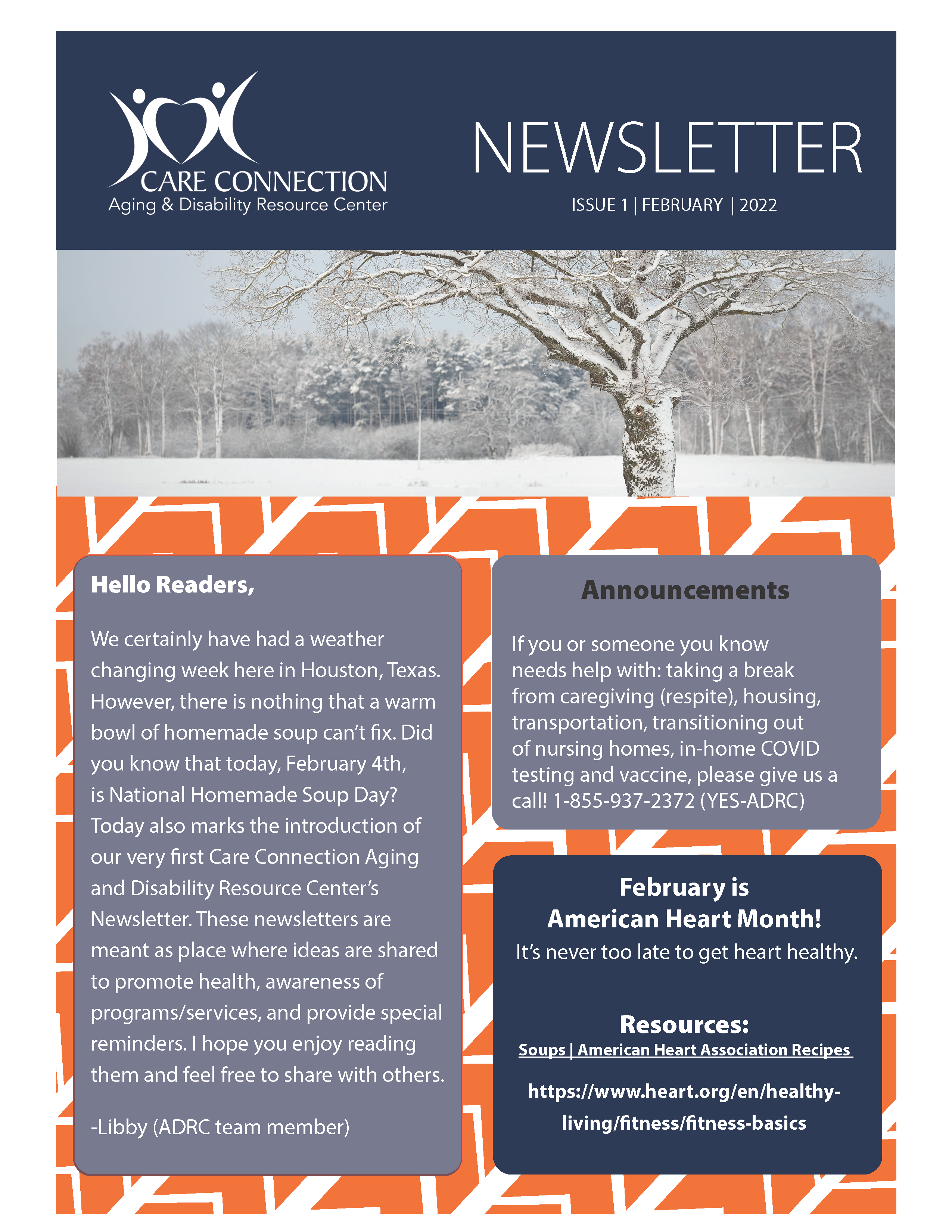 Newsletter Issue 1